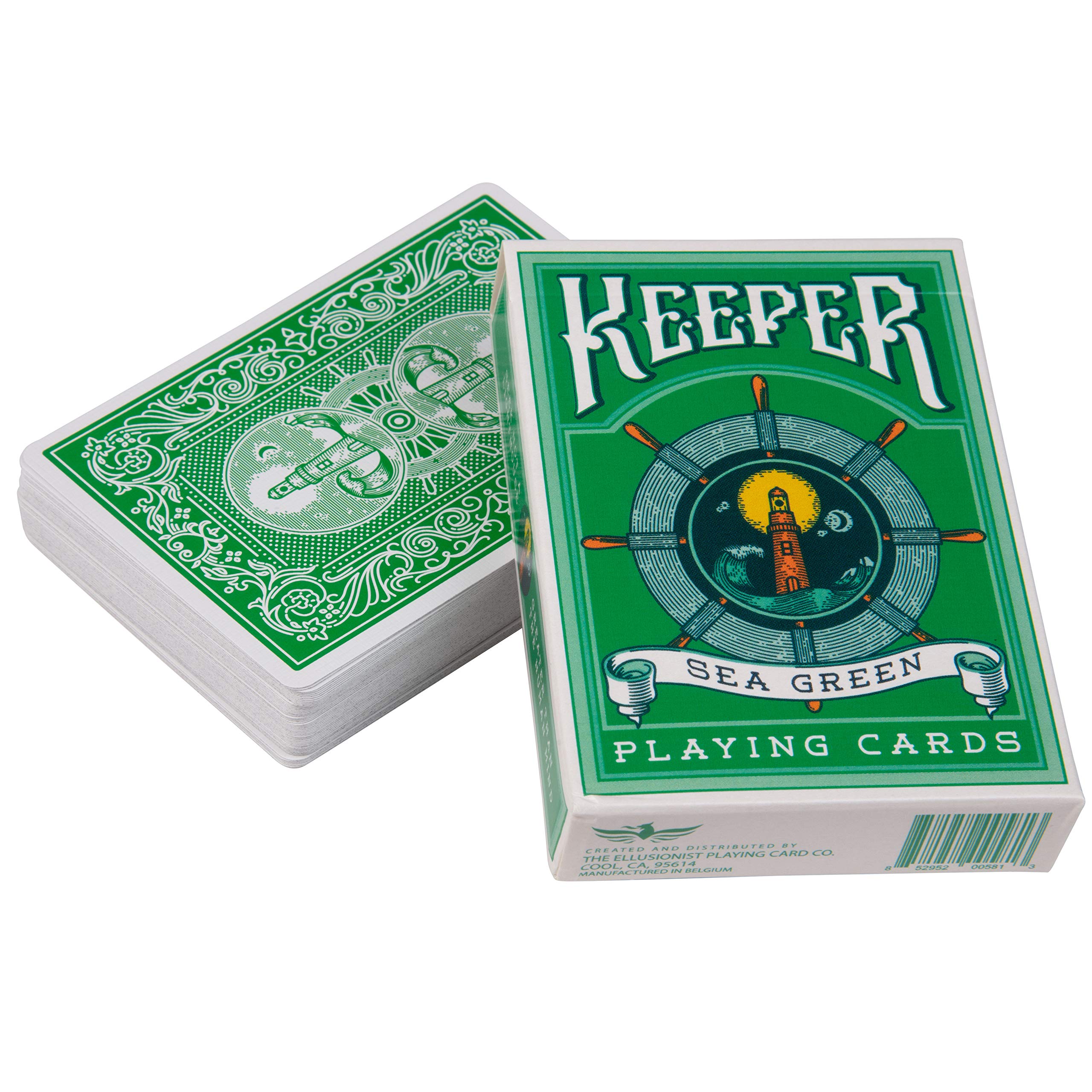 Amazon.co.jp: Ellusionist Keepers トランプデッキ グリーン : おもちゃ